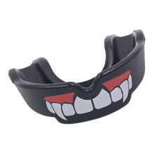 Adults Boxing Mouth Guard Taekwondo MMA Tooth Protector Mouthpiece Bla