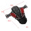 Durable MTB Mountain Bike Bicycle Front Fork Rain Mudguard Red 2