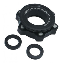 Bike Center Lock to 6-Bolts Rotor Brake Disc Hub Adapter Rear 142 to 1