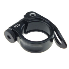 30mm SeatPost Clamp Tube Clip Quick Release Mountain Road Bike Part Bl