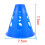 10pcs Mini Windproof Sport Training Traffic Road Cones Yellow 2