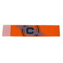 Captain Armband Football Soccer Sports Adjustable Arm Bands Orange