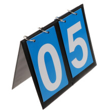 2-Digital Portable Table Top Scoreboard Flipper for Basketball Footbal