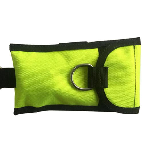 Scuba Diving Single Reef Drift Hook Webbing Bolt Clip & Storage Bag Gr 2