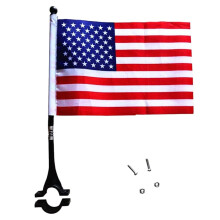 Bicycle Flag Handlebar USA Flag Banner Safety Sign for Scooter America