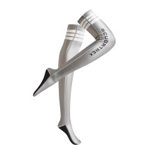2mm Neoprene Wetsuit Long Socks Swimming Diving Stockings L Silver