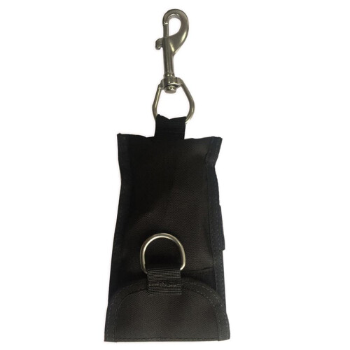 Scuba Diving Single Reef Drift Hook Webbing Bolt Clip & Storage Bag Bl 1