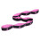 Yoga Pull Strap Fitness Stretching Band Resistance Loop Pink_8 Loops 2