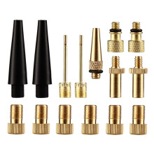 Bike Pump Adapter Presta Schrader Donut Valve Adaptor 15pcs