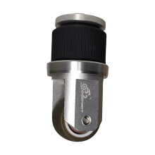 Folding Bike Auxiliary Roller Easy Assistor Wheel Accessories Silver