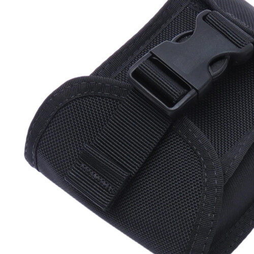 Diving Weight Pockets Harness Empty Scuba Backplate Pouch Black 2