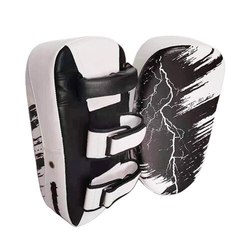 Boxing Kicking Shield MMA Focus Pad Punching Training Sparring Mitt Wh