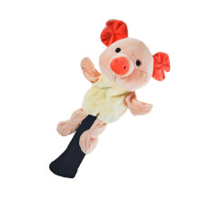 Golf Club Headcover Wood Driver Head Cover Protector Sleeve Pig