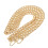 Metal Crossbody Shoulder Bag Chain Strap Handle Chain Replacement Gold 2