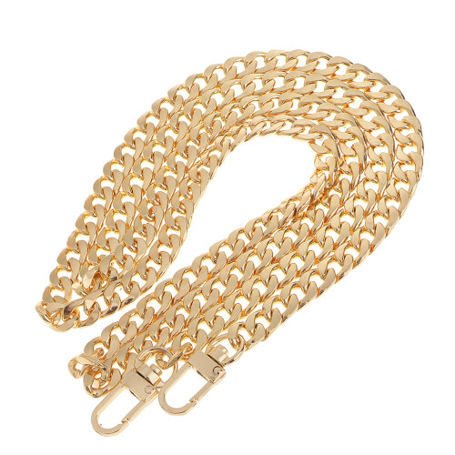 Metal Crossbody Shoulder Bag Chain Strap Handle Chain Replacement Gold 1