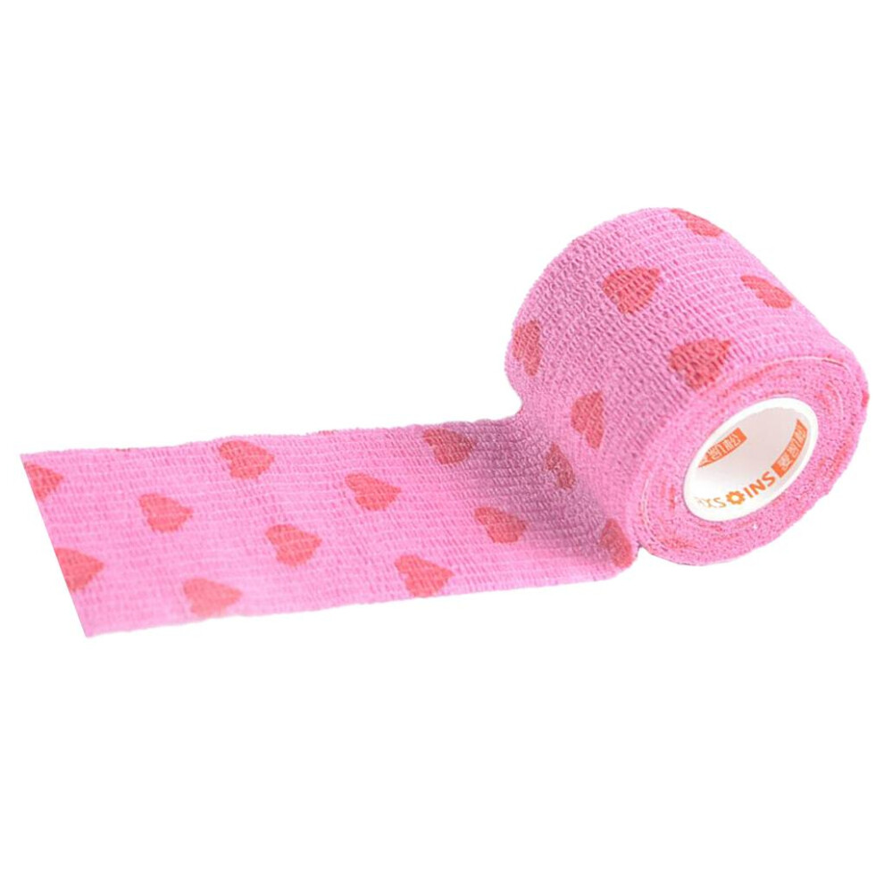 Elastic Non-Woven Self Adhesive Cohesive Wrap Bandage Tape Roll 2 inch