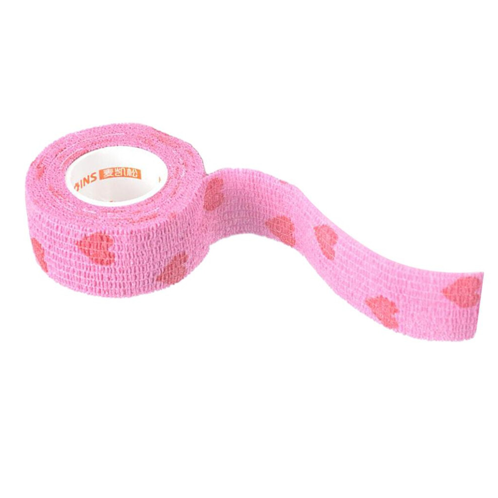 Elastic Non-Woven Self Adhesive Cohesive Wrap Bandage Tape Roll 1 inch