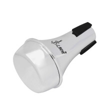 Practice Straight Mute Silencer Sourdine for Trumpet Accessory Silver