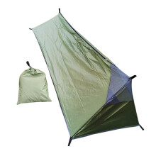 Portable Camping Tent Waterproof Survival Emergency Sleeping Army Gre