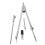 Students Compass Drawing Dividers Equipment Tool compasses with 5 part 3