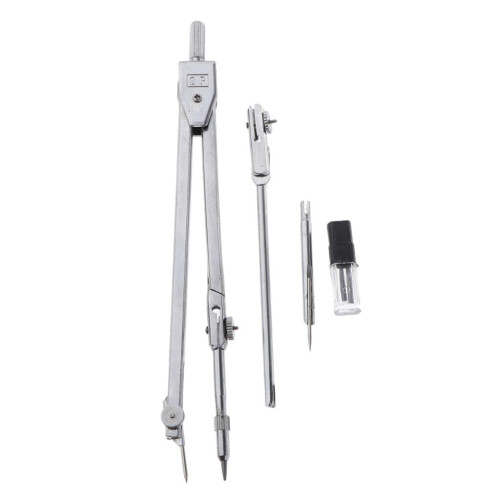 Students Compass Drawing Dividers Equipment Tool compasses with 5 part 1
