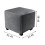 Dustproof Footrest Foot Stool Slipcover with Elastic Bottom Ottoman Co 2