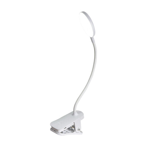 LED Clip On Table Light 3 Modes Table Clamp Lamp for Study Work Office