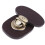 Genuine Leather Bag Lock Fasteners Snap Buckle Clasp Replacement Coffe 2