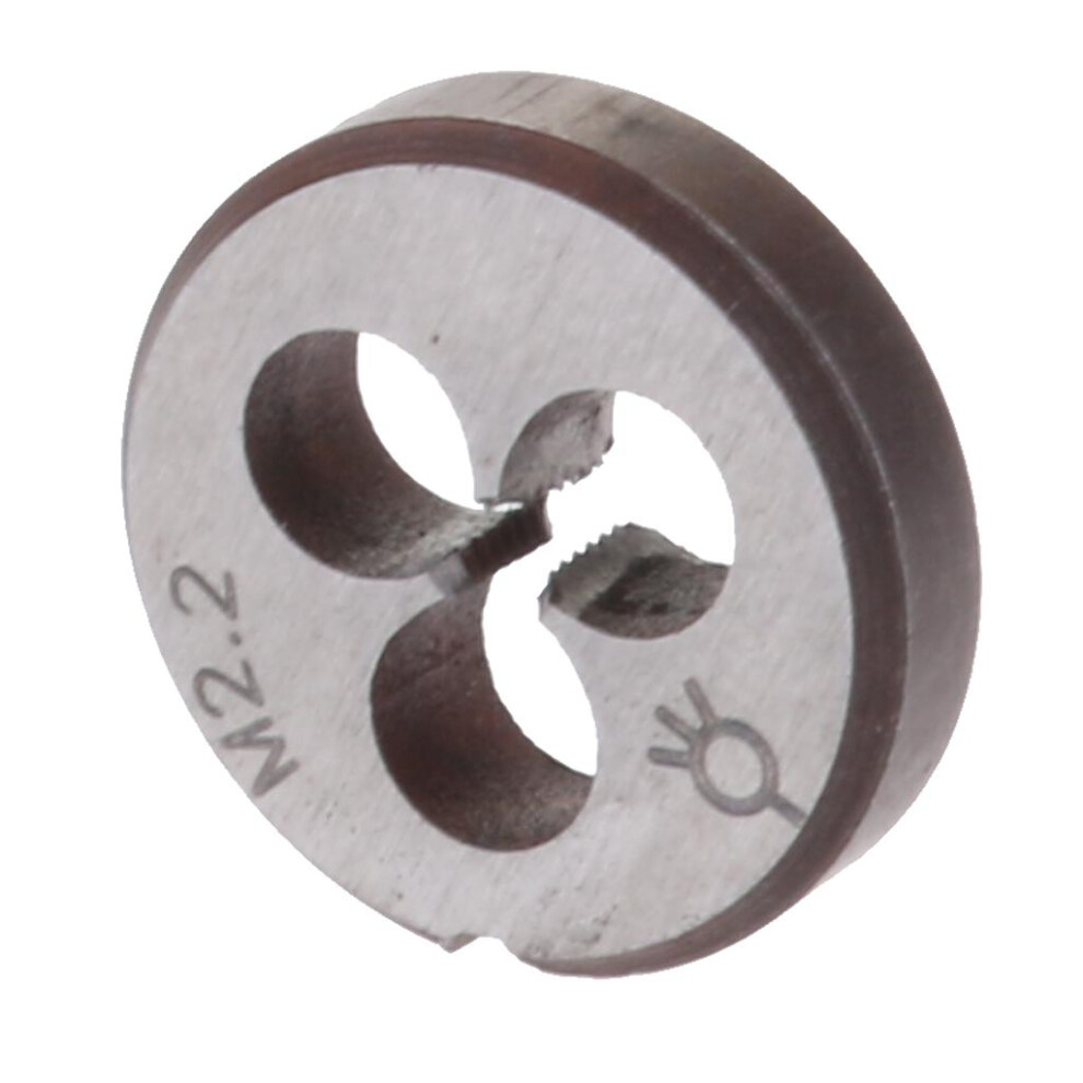 1Pc Metric Durable Hss Die Dies Threading Tool 2 Types M2.2 6902695774621