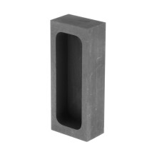 Square Graphite Tank Ingot Mould Crucible for Aluminum Brass 125x50x30