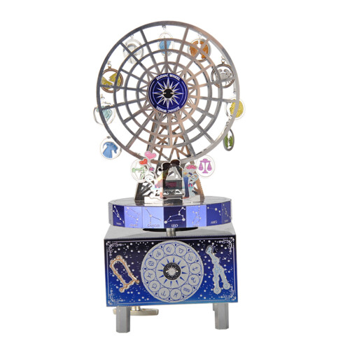 Creative DIY Metal 3D Assembling Puzzle Music Box Kits Toy Constellati