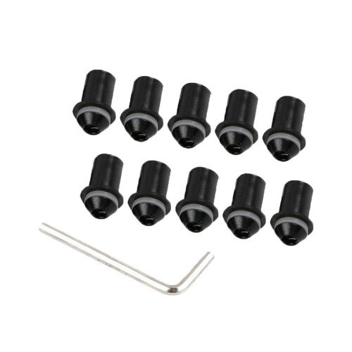 10 Pieces Universal Windscreen Windshield Bolts Screw Kit M5 5mm Bolt