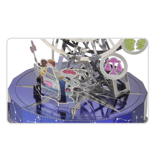 Creative DIY Metal 3D Assembling Puzzle Music Box Kits Toy Constellati 2