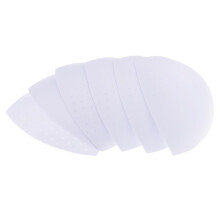 3 Pairs Triangle Sewing In Insert Foam Soft Cup Removable Padded  Whit