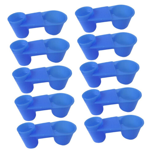 10pcs Automatic Bird Drinker Cups Pigeon Water Bottle Feeder for Cage 1