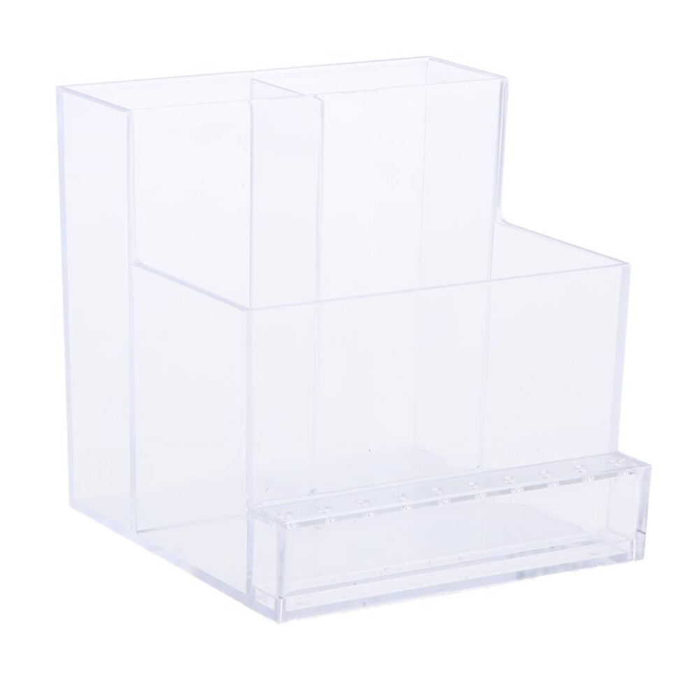 Acrylic Nail Drill Machine Nails Drill Bits Holder Stand Display Box C