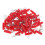 50Pcs Fishing Sinker Slides with Hooked Snap Connectors for Braid Line 3