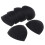 3 Pairs Triangle Sewing In Insert Foam Soft Cup Removable Padded  Blac 2