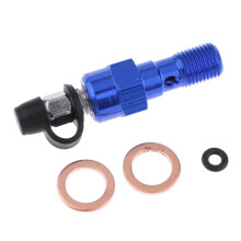 Universal M10 Single Banjo Bolt Thread Bleeder Nipple Washers 1.0mm Bl