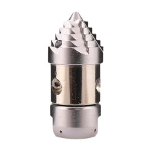 Sewer Jet Nozzle 3/8 inch BSP Rotating Sewer Jet Hose Nozzle Steel Con