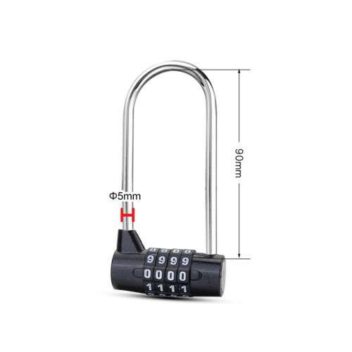 4 Digit Combination Lock Outdoor Safety Lock Password Lock for Toolbox 1