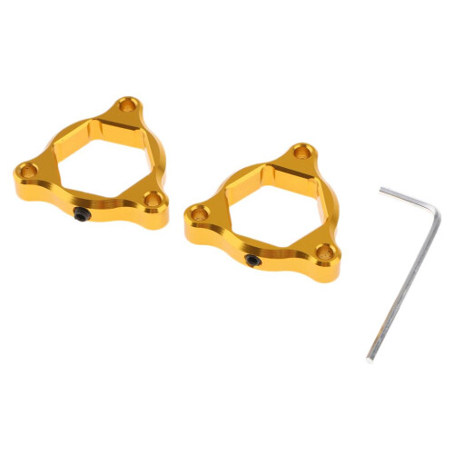 CNC Aluminum Motorcycle Front Suspension Fork Preload Adjusters 22mm G 1
