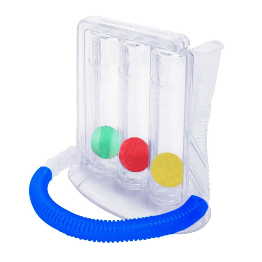 Deep Breathing Lung Exerciser 3Ball Incentive Spirometer Respiration T
