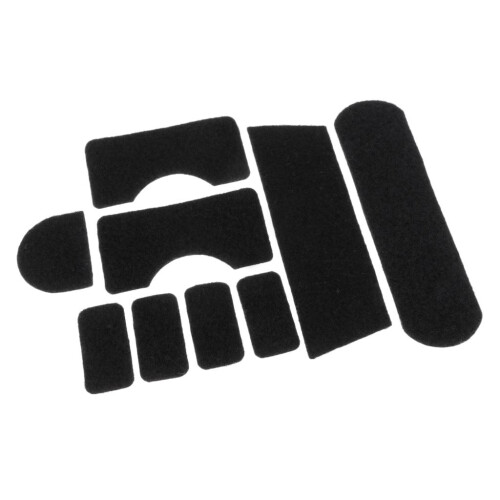 9pcs Tactical Helmet Sticker Patch Hook and Loop for MICH Hunting Helm