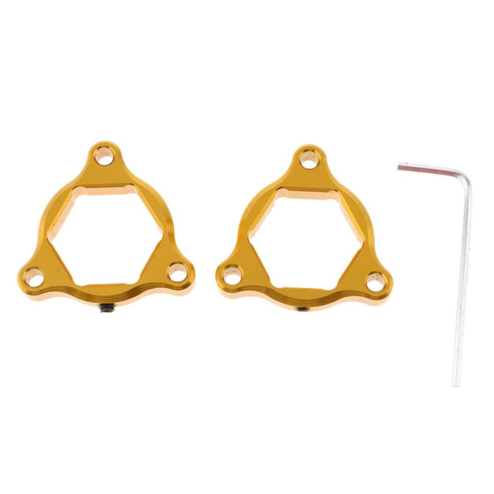 Cnc Aluminum Motorcycle Front Suspension Fork Preload Adjusters 22Mm G 6902696309358