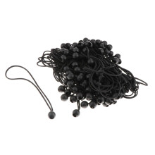 100 Black Ball Bungee Bungie Cord Heavy Duty Canopy Tarp Tie Downs 9 i