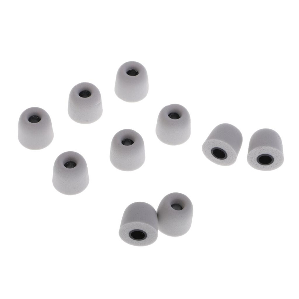 Earbud Memory Foam Eartips Earplug Tips For Inear Headphone 4.5 Mm Gra 6902696612359