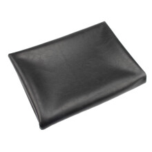 PU Leather Motorcycle ATV Scooter Seat Cover Fabric - 27" x 39" Black