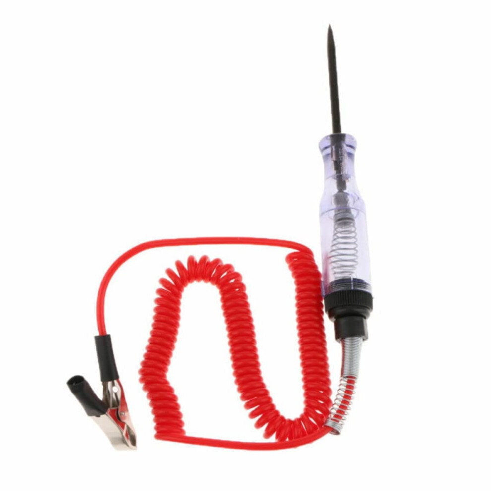 Automotive Circuit Tester 61224V Dc With Long Probe And Bright Indicator For Car Voltage Test 9092120873160