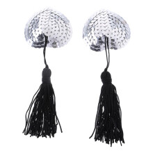 Nipple Cover Sticker Sexy Toys Women Sequin Tassel Breast Bra Pasty Si